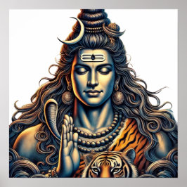 Lord Shiva - The Cosmic Dev of Creation Poster