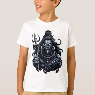 Lord Shiva: The Storm of Destruction and Power" T Shirt