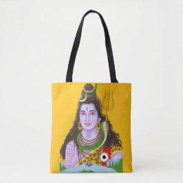 Lord Shiva Tote Bag Tygkasse