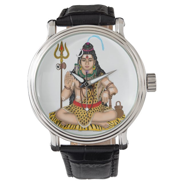 Lord Shiva Urklocka Armbandsur (Framsida)