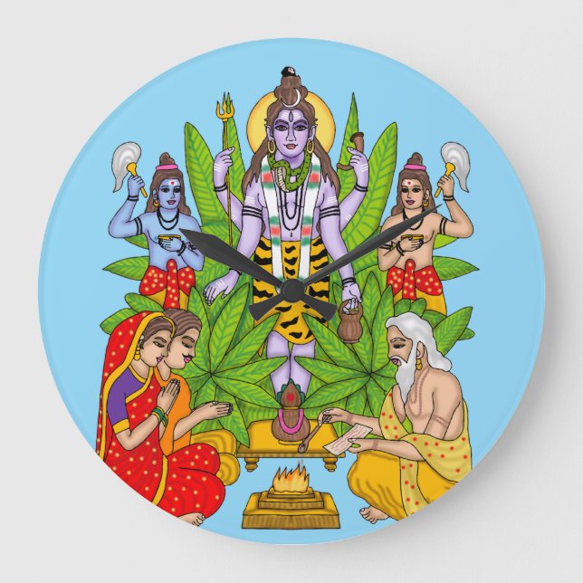 Lord Shiva Väggur (Framsida)