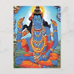Lord Shiva - vykort