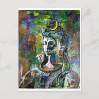 Lord Shiva vykort