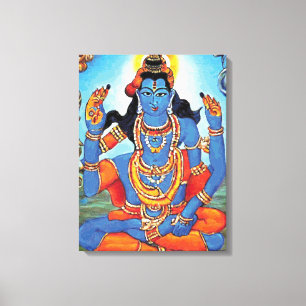 Lord Shiva - Wrapped Canvas