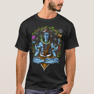 Lord Shiva Yoga T Shirt
