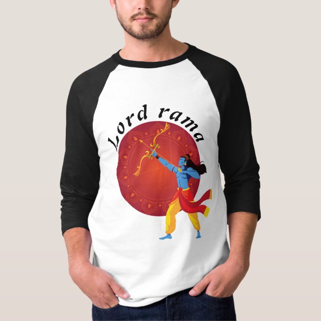 Lord Shri Rama-👏 T Shirt (Framsida)