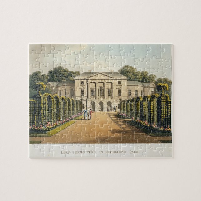 Lord Sidmouths, i Richmond parkerar, från Pussel (Horisontell)