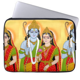 Lord Sita Ram Laptop Case – Divine Protection for  Fodral