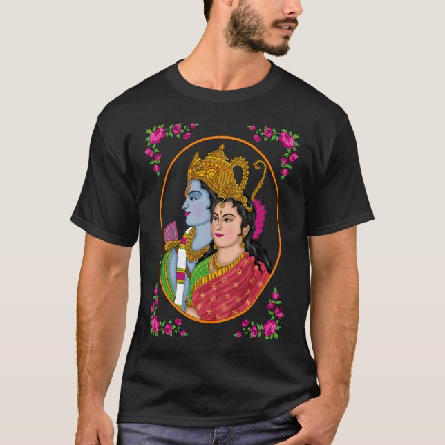 Lord Sita Ram T-Shirt (Framsida)
