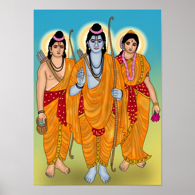Lord Sitaram Affisch (Framsidan)