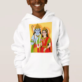 Lord Sitaram Hoodie – Andlig klänning för hängivna T Shirt