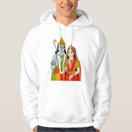 Lord Sitaram Hoodie – Spiritual Wear for Devotees
