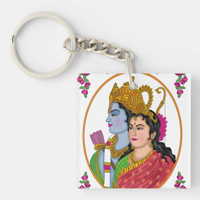 Lord Sitaram Keychain (Framsidan)