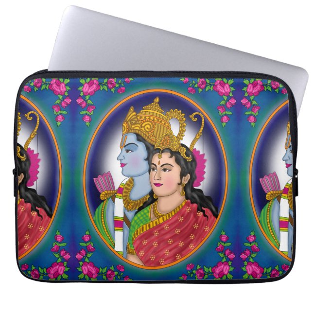 Lord Sitaram Laptop Cover Laptop Fodral (Framsidan)