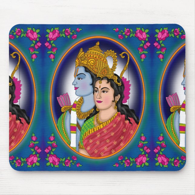 Lord SitaRam Mouse Pad Musmatta (Framsidan)