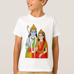 Lord Sitaram T-Shirt – Andlig klänning för dagligt