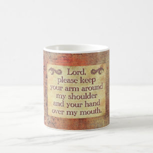 Lord, snälla Behålla Arm - kaffe Mugg