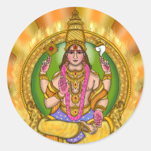 Lord Sun (Surya) Astrologi Klistermärke