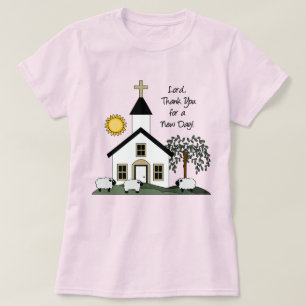 Lord Tack för en ny dag Kvinnor T-Shirt