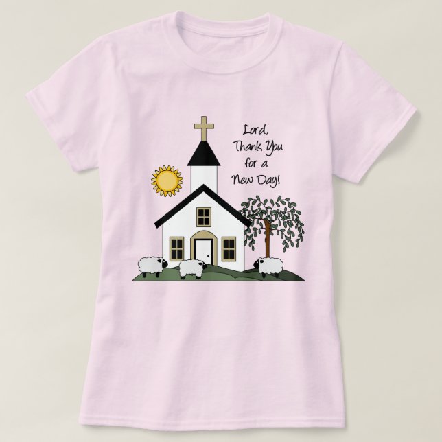 Lord Tack för en ny dag Kvinnor T-Shirt (Design framsida)