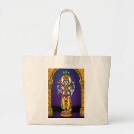 Lord Vishnu-handväskan Jumbo Tygkasse