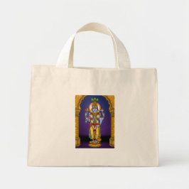Lord Vishnu-handväskan Mini Tygkasse