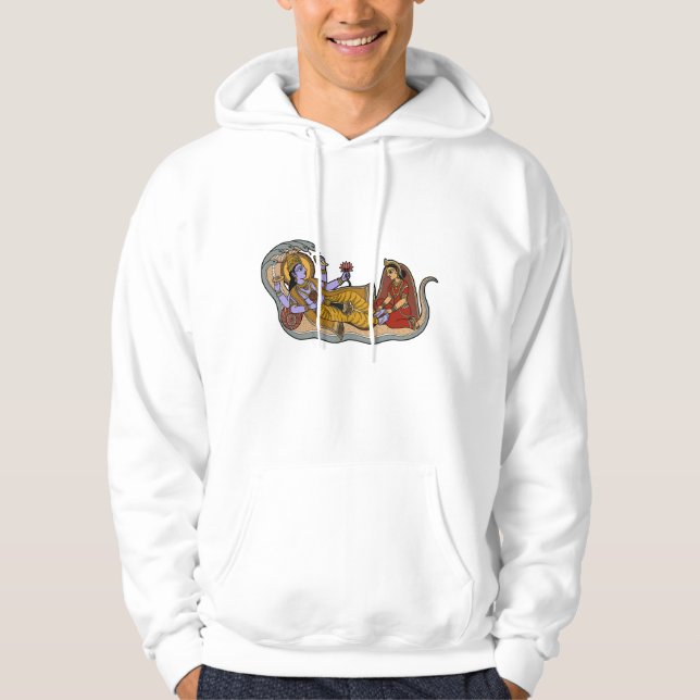 Lord Vishnu Hoodie (Framsida)