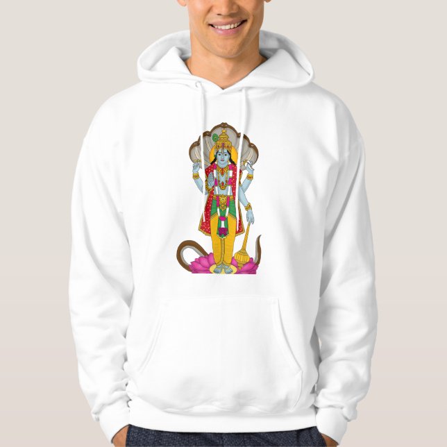 Lord Vishnu-hoodie Hoodie (Framsida)