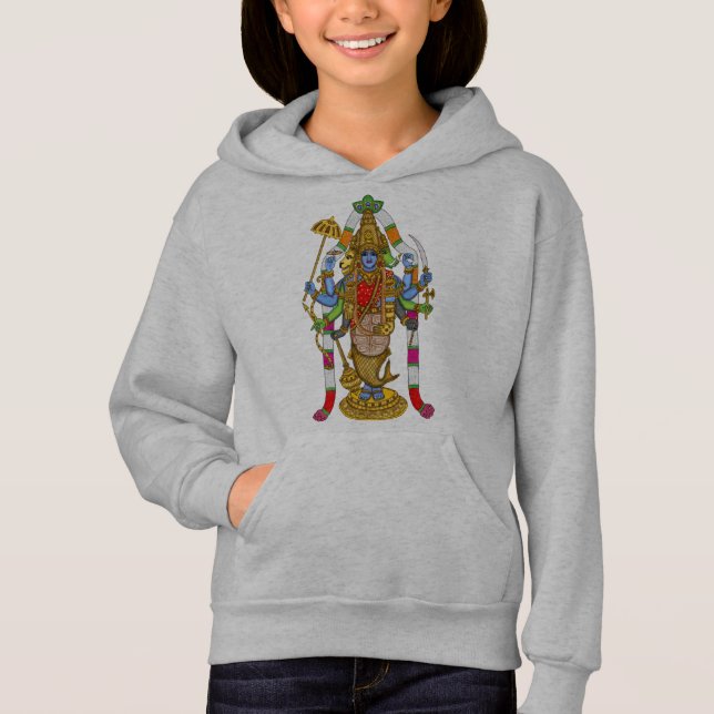 Lord Vishnu-hoodie T Shirt (Framsida)