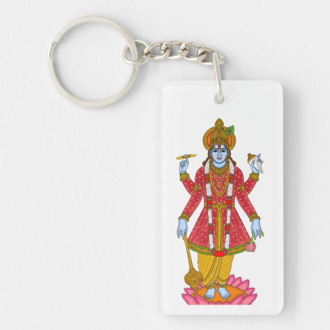 Lord Vishnu Keychain  (Framsidan)