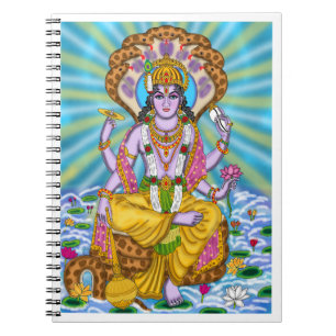 Lord Vishnu Notebook Anteckningsbok