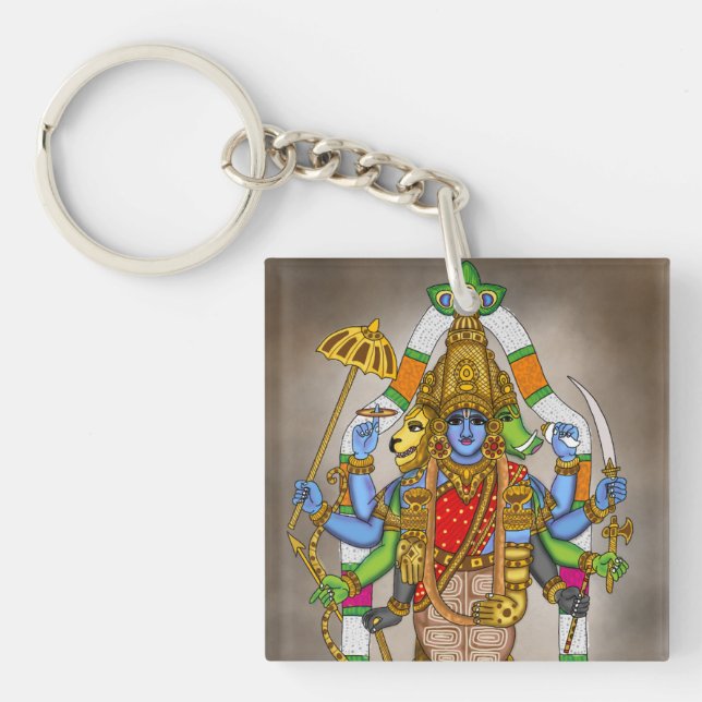 Lord Vishnu-nyckelring (Framsidan)