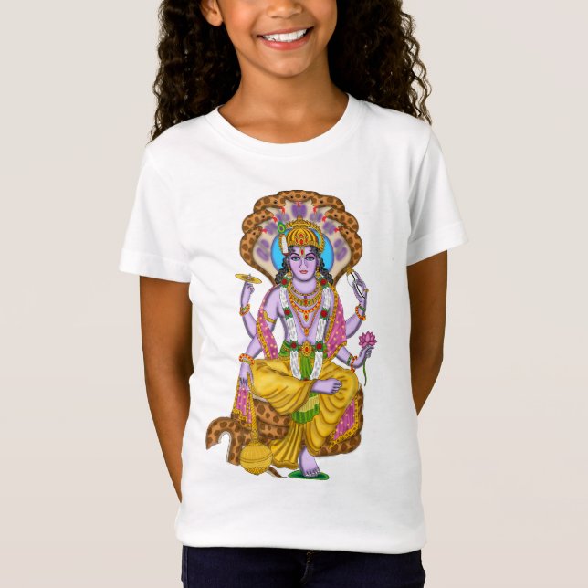 Lord Vishnu T-Shirt (Framsida)