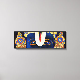 Lord Vishnu Tirupati Perumal Hindu God Painting Canvastryck