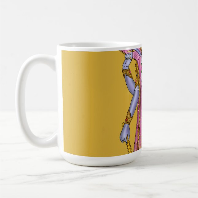 Lord Vishnu vägg  Kaffemugg (Vänster)