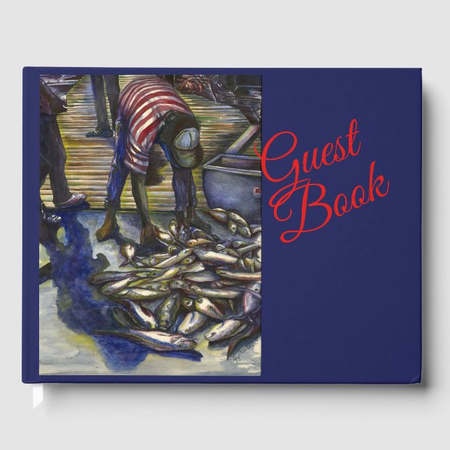 Lördag Blessings, Harbor Island Gästböcker (Framsida)