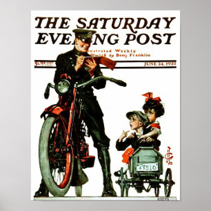 Lördag Evening Post Poster