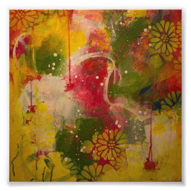 lördag Garden av Charlotte & John Fototryck (Framsidan)