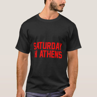Lördag i Aten-fotboll T Shirt