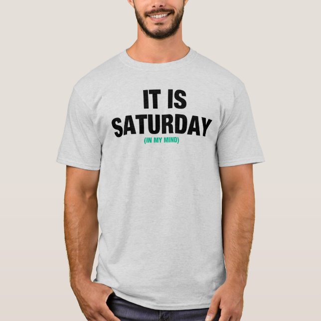 Lördag Tee Shirt (Framsida)