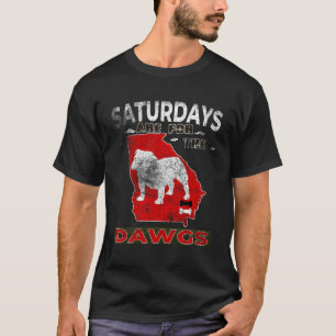 Lördagar är för Dawgs Bulldog State T Shirt