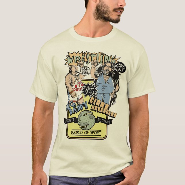Lördagbrottning T-shirt (Framsida)
