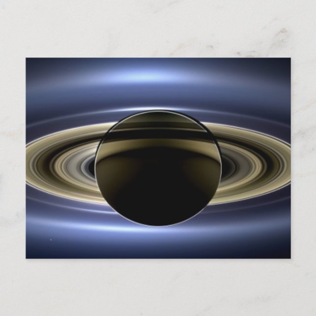 lördagen den dag jorden log vykort (Framsida)