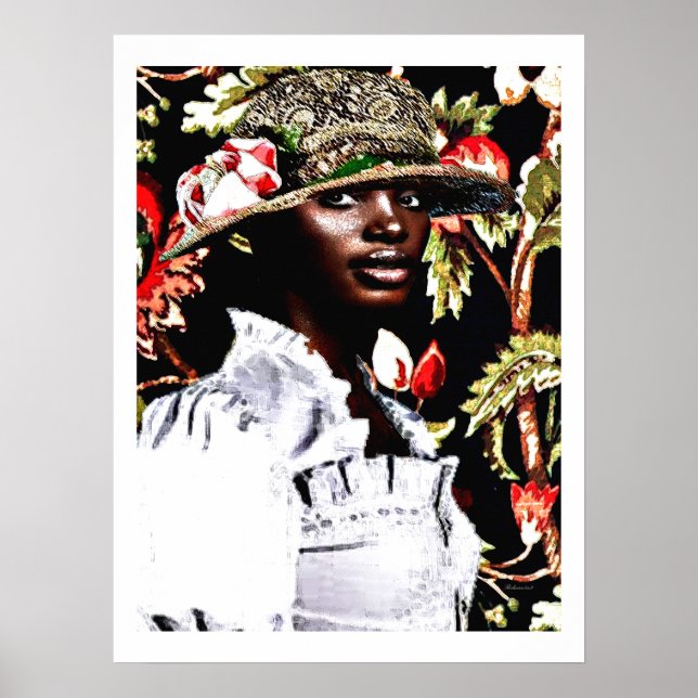 Lördagseftermiddagen i parken poster (Framsidan)