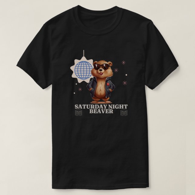 lördagskväver t shirt (Design framsida)