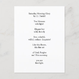 Lördagsmorgon Vykort