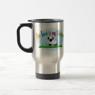 Lorden är min herdekristentravel mug resemugg