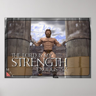 Lorden är min styrka poster