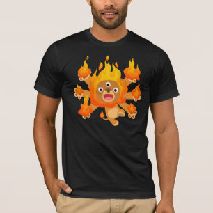 Lorden av avfyrar!! (lejon gullig tecknad) T-tröj Tee Shirt