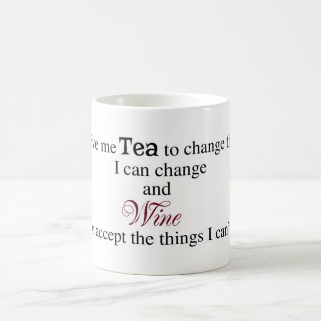 Lorden ger mig den tea....... muggen kaffemugg (Center)